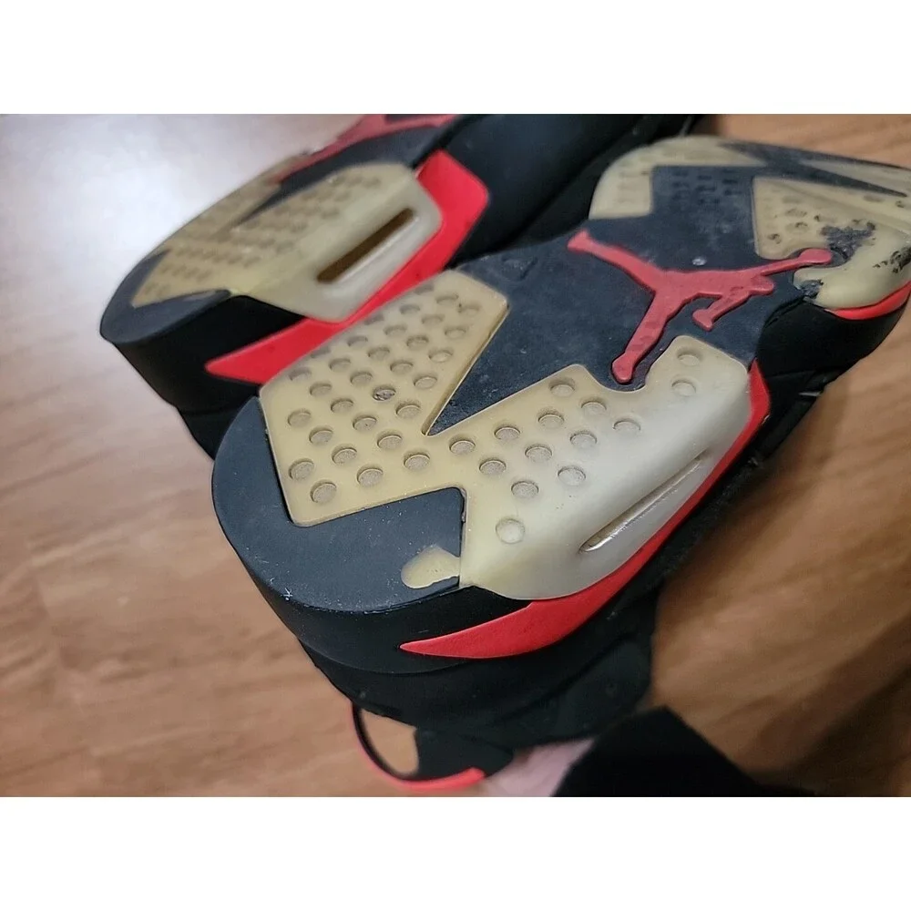 Size 12- Jordan 6 Retro Infrared 2019 With Original Box - Picture 5 of 11